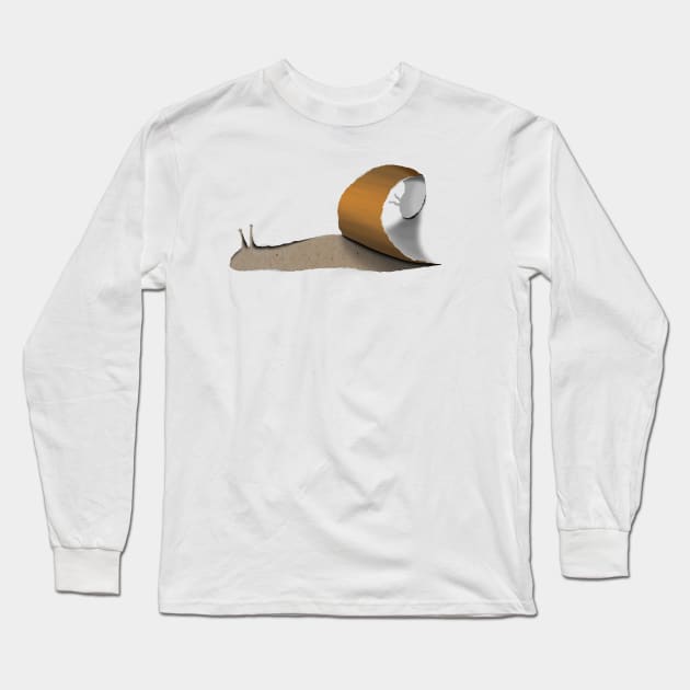 snail Long Sleeve T-Shirt by gazonula